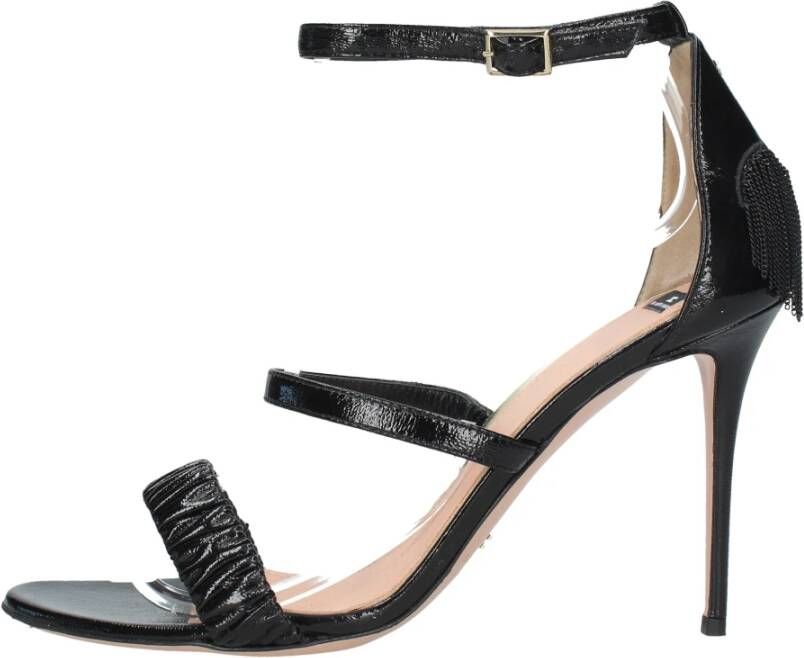 Elisabetta Franchi Sandalen Zwart Black Dames