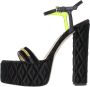 Elisabetta Franchi Sandalen Zwart Black Dames - Thumbnail 2