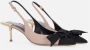 Elisabetta Franchi Slingback platte schoenen met strikdetail Pink Dames - Thumbnail 2