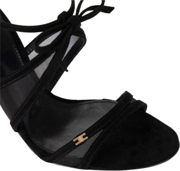 Elisabetta Franchi Stijlvolle Sandalen Black Dames