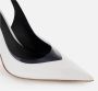 Elisabetta Franchi Stiletto Slingback Platte Schoenen Ivory Beige Dames - Thumbnail 2