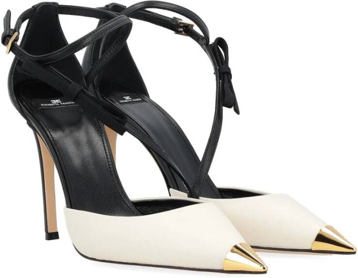 Elisabetta Franchi Zwarte Hak Schoen Black Dames