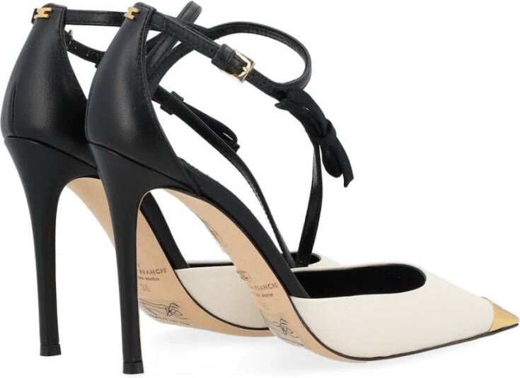 Elisabetta Franchi Zwarte Hak Schoen Black Dames