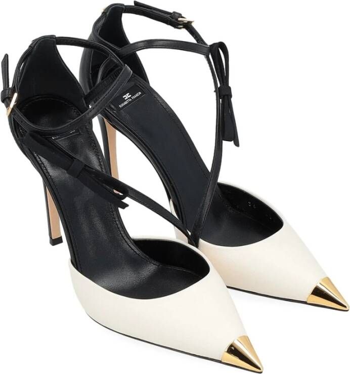 Elisabetta Franchi Zwarte Hak Schoen Black Dames