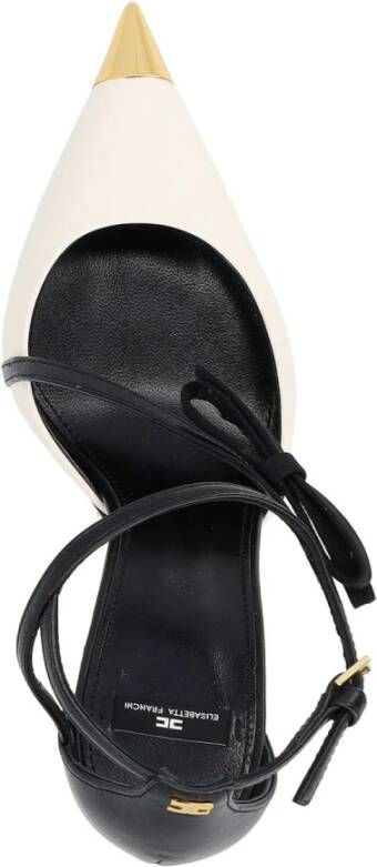 Elisabetta Franchi Zwarte Hak Schoen Black Dames