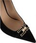 Elisabetta Franchi Zwarte Juweel Logo Pumps Black Dames - Thumbnail 4