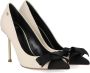 Elisabetta Franchi Zwarte pump met strik White Dames - Thumbnail 2