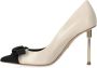 Elisabetta Franchi Zwarte pump met strik White Dames - Thumbnail 3