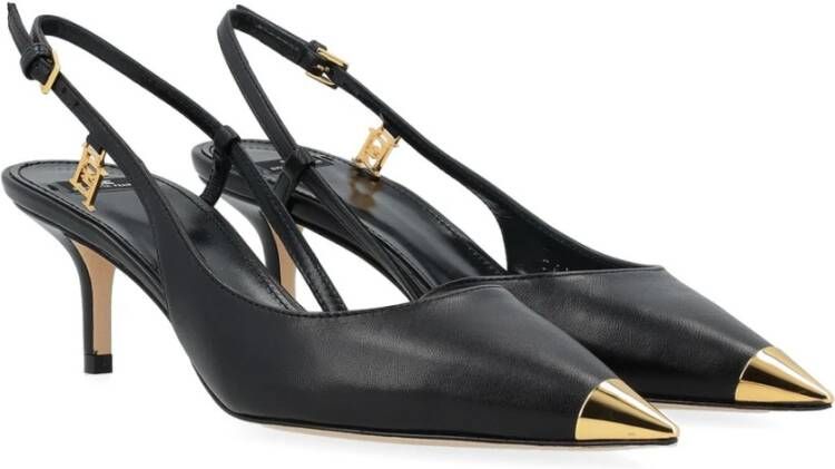 Elisabetta Franchi Zwarte Schoenen Sa07L46E2-110 Black Dames