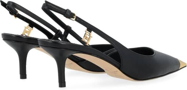 Elisabetta Franchi Zwarte Schoenen Sa07L46E2-110 Black Dames