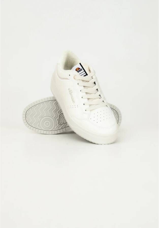 Ellesse Crème Dames Sneakers Retro Stijl White Dames