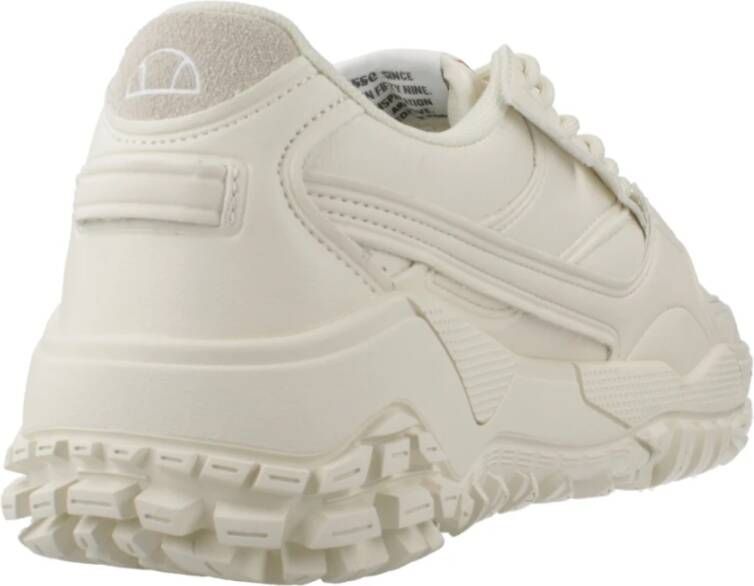 Ellesse Modieuze Sneakers in Tofu Stijl Beige Dames