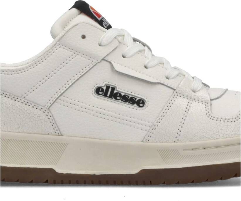 Ellesse Witte Crackle Sneakers voor Mannen White Heren