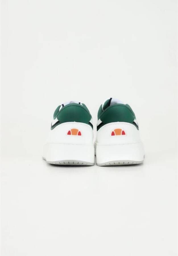 Ellesse Witte Heren Sneakers Retro Stijl White Heren