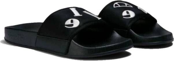 Ellesse Zwarte Logoplay Slippers Black Heren