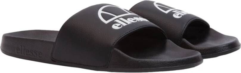 Ellesse Zwarte Slide Sandalen Black Heren