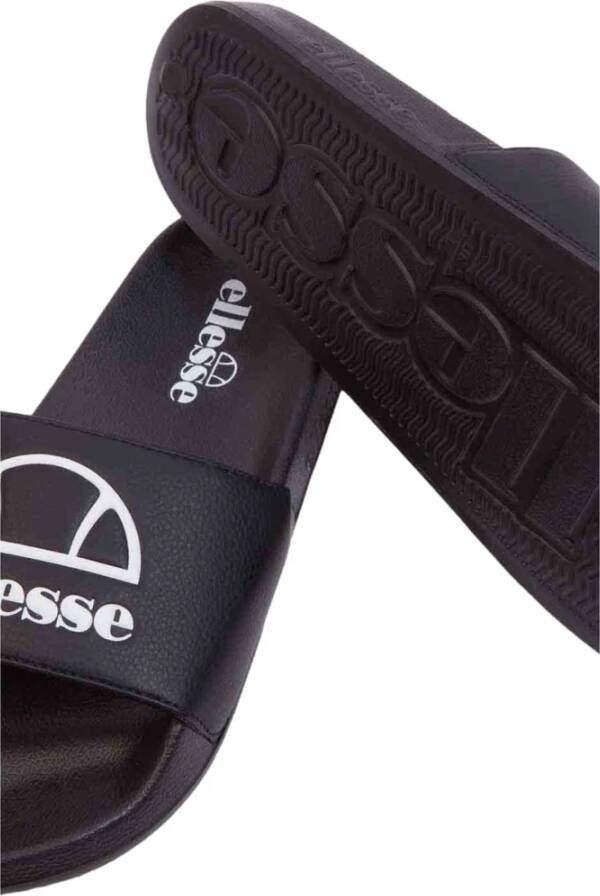 Ellesse Zwarte Slide Sandalen Black Heren