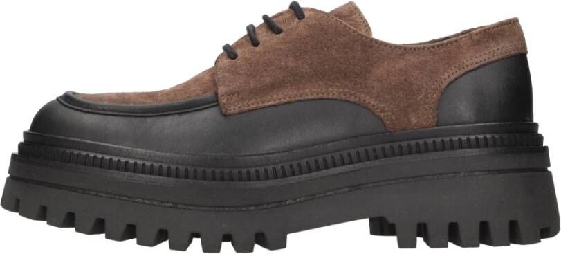 Elvio Zanon Platte schoenen Bruin Brown Dames