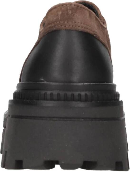 Elvio Zanon Platte schoenen Bruin Brown Dames