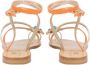 Emanuela Caruso Flat Sandals Oranje Dames - Thumbnail 4