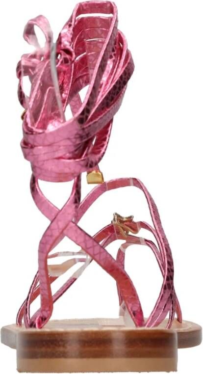 Emanuela Caruso Sandalen Fuchsia Pink Dames