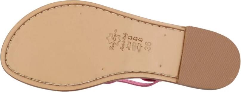 Emanuela Caruso Sandalen Fuchsia Pink Dames