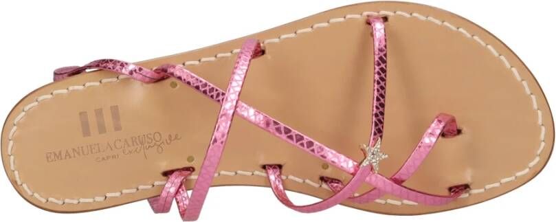 Emanuela Caruso Sandalen Fuchsia Pink Dames