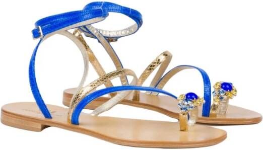 Emanuela Caruso Sandals Blauw Dames