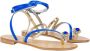 Emanuela Caruso Sandals Blauw Dames - Thumbnail 3