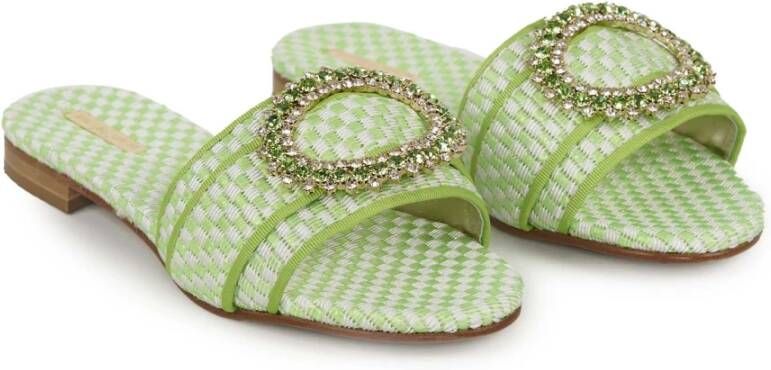 Emanuela Caruso Sliders Groen Dames