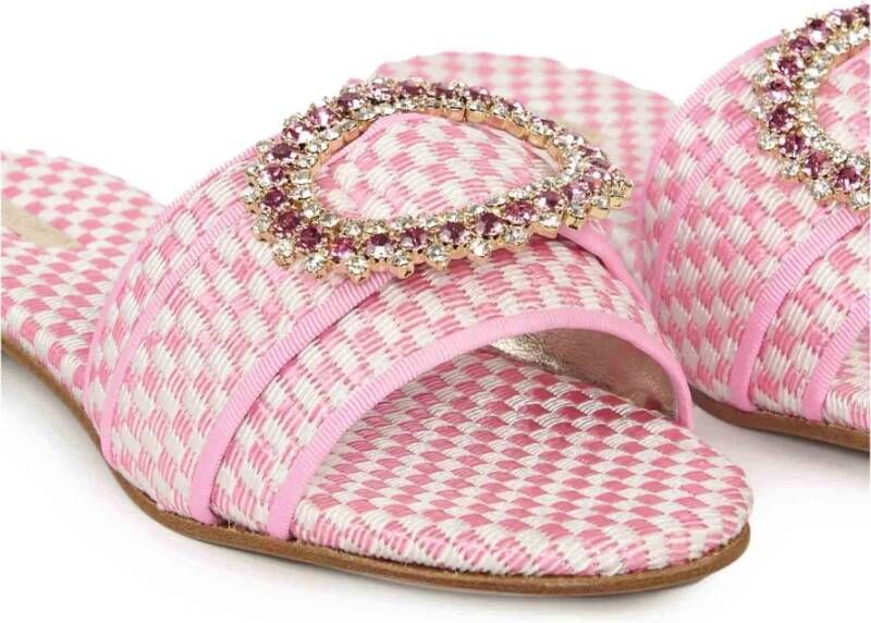 Emanuela Caruso Sliders Roze Dames