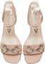 Emanuelle Vee Beige Hak Sandalen Beige Dames - Thumbnail 3