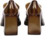 Emanuelle Vee Dames Plateau Hak Loafer Schoen Brown Dames - Thumbnail 2