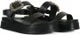 Emanuelle Vee Flat Sandals Black Dames - Thumbnail 4