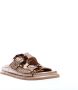 Emanuelle Vee Gouden Geweven Sandalen Ss23 Multicolor Dames - Thumbnail 2