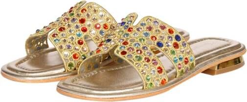 Emanuelle Vee Kleurrijke Zomer Sandalen Multicolor Dames