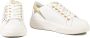 Emanuelle Vee Leren Sneakers met Rubberen Zool White Dames - Thumbnail 2