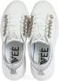 Emanuelle Vee Leren Sneakers met Strass en Glitter White Dames - Thumbnail 5