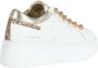 Emanuelle Vee Leren Sneakers met Strass en Glitter White Dames - Thumbnail 3