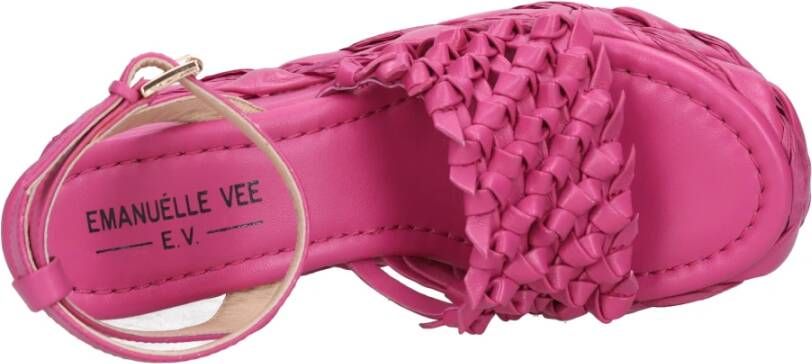 Emanuelle Vee Met hak Fuchsia Pink Dames