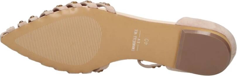 Emanuelle Vee Platte schoenen Beige Dames