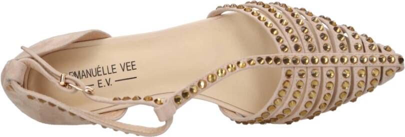 Emanuelle Vee Platte schoenen Beige Dames