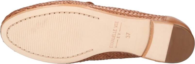 Emanuelle Vee Platte schoenen Bruin Brown Dames