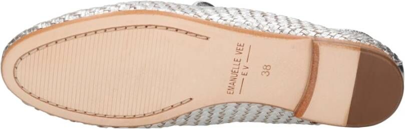 Emanuelle Vee Platte schoenen Zilver Gray Dames