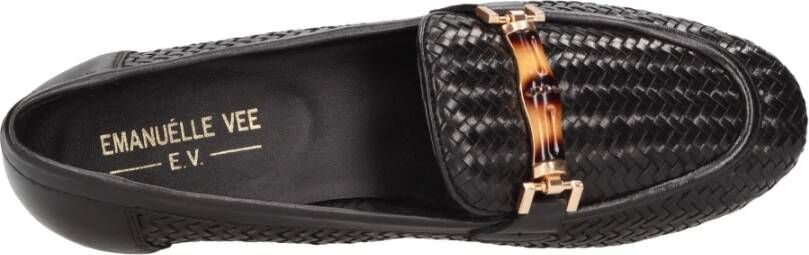 Emanuelle Vee Platte schoenen Zwart Black Dames