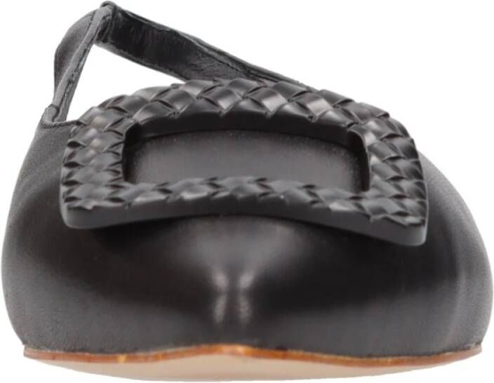 Emanuelle Vee Platte schoenen Zwart Black Dames