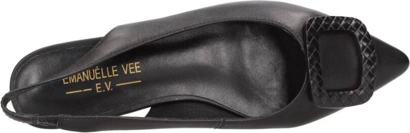 Emanuelle Vee Platte schoenen Zwart Black Dames