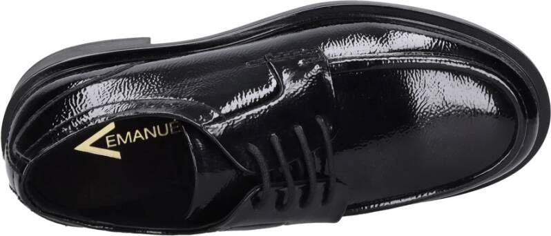 Emanuelle Vee Platte schoenen Zwart Black Dames