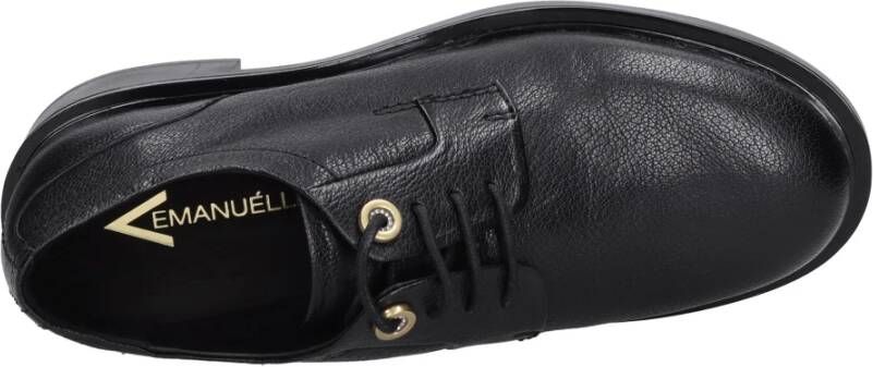 Emanuelle Vee Platte schoenen Zwart Black Dames