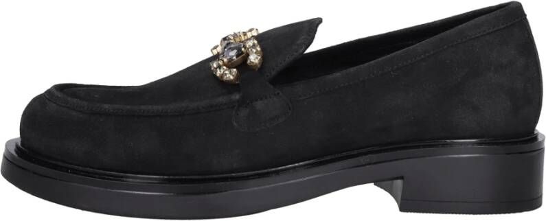 Emanuelle Vee Platte schoenen Zwart Black Dames